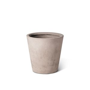 GRC Large Outdoor Tub Plant Pot - cement grey
